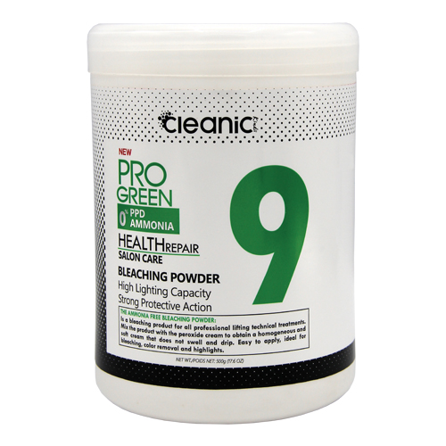 پودر دکلره سبز حرفه ای